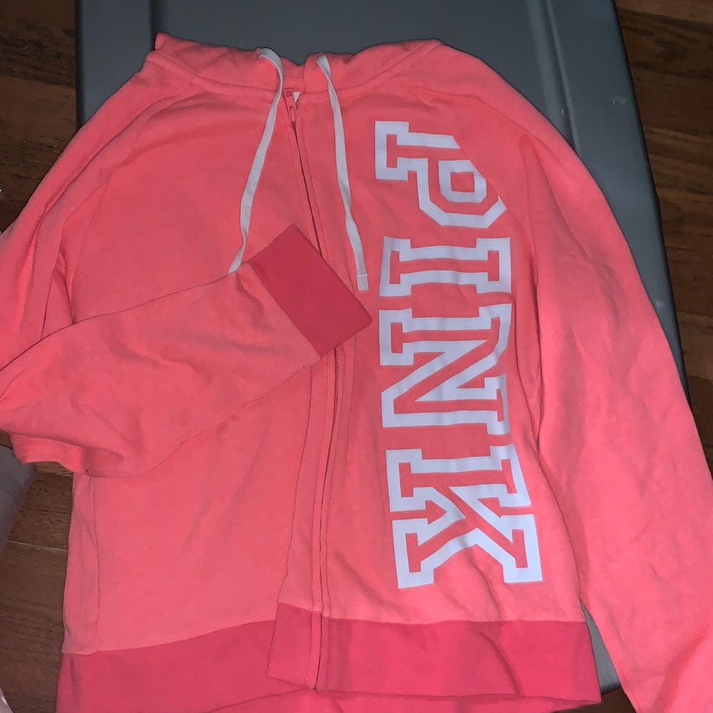 PINK zip up jacket